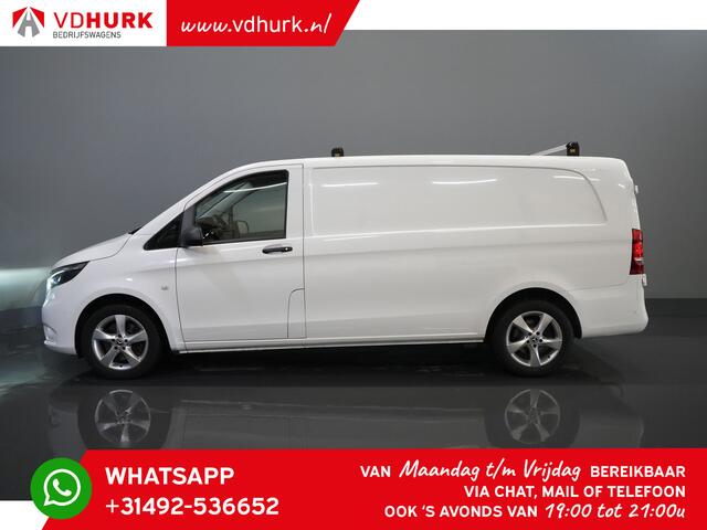 Mercedes-Benz VITO 119 CDI Aut. L3 BPM VRIJ! LED/ Standkachel/ Stoelverw./ Navi/ Carplay/ PDC/ Camera/ Trekhaak