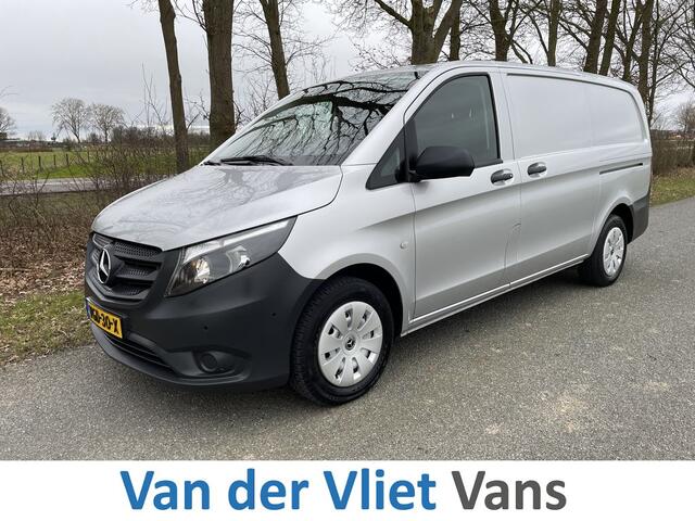 Mercedes-Benz VITO 114 CDI E6 Automaat Extra Lang BPM Vrij! Lease ¤429p/m, Airco, Navi+Camera, PDC V+A, Aluca inrichting, 2 schuifdeuren, Onderhoudshistorie aanwezig