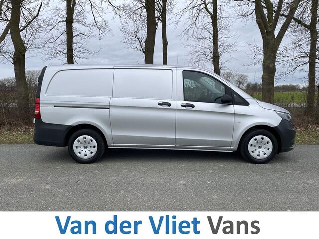 Mercedes-Benz VITO 114 CDI E6 Automaat Extra Lang BPM Vrij! Lease ¤429p/m, Airco, Navi+Camera, PDC V+A, Aluca inrichting, 2 schuifdeuren, Onderhoudshistorie aanwezig