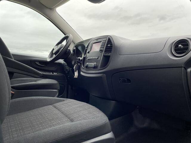 Mercedes-Benz VITO 114 CDI E6 Automaat Extra Lang BPM Vrij! Lease ¤429p/m, Airco, Navi+Camera, PDC V+A, Aluca inrichting, 2 schuifdeuren, Onderhoudshistorie aanwezig
