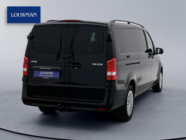 Mercedes-Benz VITO 119 CDI Extra Lang Dubbele Schuifdeur Multibeam LED Trekhaak Achteruitrijcamera Betimmering