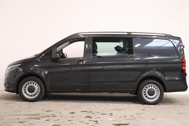 Mercedes-Benz VITO 114 CDI Lang Dubbele Cabine Automaat Airco Navigatie -App connect Bluetooth Parkeersensoren 6-zits