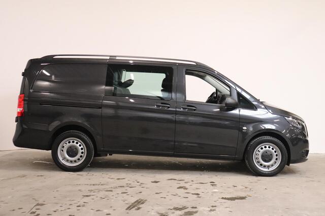 Mercedes-Benz VITO 114 CDI Lang Dubbele Cabine Automaat Airco Navigatie -App connect Bluetooth Parkeersensoren 6-zits