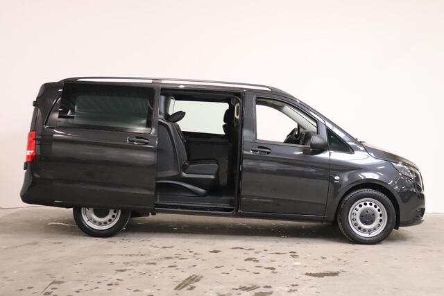 Mercedes-Benz VITO 114 CDI Lang Dubbele Cabine Automaat Airco Navigatie -App connect Bluetooth Parkeersensoren 6-zits