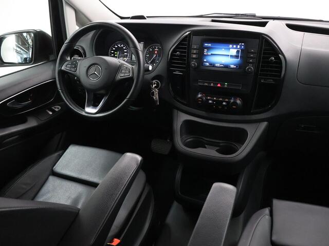 Mercedes-Benz VITO 114 CDI Aut. | XL L3 | Dubbele Cabine | LED | LM Velgen | Lederen bekleding | Navigatie | Parkeercamera | Trekhaak | Climate Control | Certified