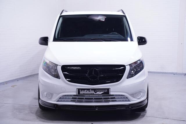 Mercedes-Benz VITO 114 CDI Lang Automaat Black&White Edition Airco Cruise Control, 19" LMV, Spoilers V+A, Sidebars Zwart, 3-Zits