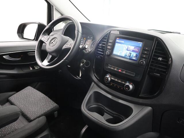 Mercedes-Benz VITO 114 CDI Aut. | Lang L2 | Dubbele Cabine | Navigatie | Parkeercamera | Stoelverwarming | Cruise Control | LED | LM Velgen | Certified