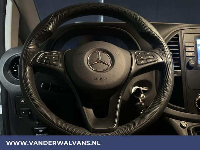 Mercedes-Benz VITO 116 CDI 164pk L3H1 Euro6 Airco | Navigatie | Camera | Trekhaak | Apple Carplay Android Auto, Cruisecontrol, Parkeersensoren