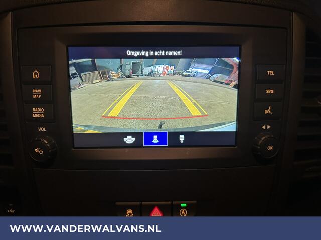 Mercedes-Benz VITO 116 CDI 164pk L3H1 Euro6 Airco | Navigatie | Camera | Trekhaak | Apple Carplay Android Auto, Cruisecontrol, Parkeersensoren