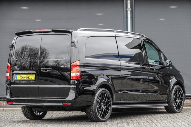 Mercedes-Benz VITO 119Cdi 190Pk 9G-Tronic Aut. | Dubbele Cabine | Mixto Pro | Extra lang | 2xSchuifdeur | Achteruitrijcamera | Afneembare trekhaak | 20''