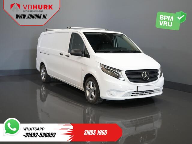 Mercedes-Benz VITO 119 CDI L3 Aut. BPM VRIJ! LED/ Standkachel/ Stoelverw./ Carplay/ Camera/ PDC/ LMV/ Cruise/ Trekhaak/ Airco