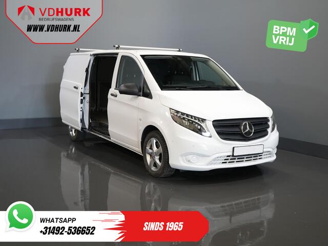 Mercedes-Benz VITO 119 CDI L3 Aut. BPM VRIJ! LED/ Standkachel/ Stoelverw./ Carplay/ Camera/ PDC/ LMV/ Cruise/ Trekhaak/ Airco