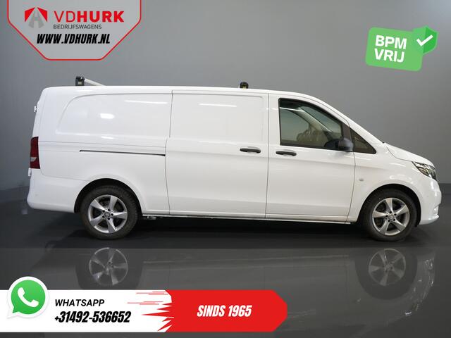 Mercedes-Benz VITO 119 CDI L3 Aut. BPM VRIJ! LED/ Standkachel/ Stoelverw./ Carplay/ Camera/ PDC/ LMV/ Cruise/ Trekhaak/ Airco