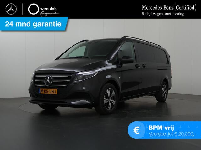Mercedes-Benz VITO 116 CDI XL L3 Pro | Automaat | Parkeercamera | Distronic Plus | Trekhaak 2500Kg | Dubbele schuifdeuren | Stoelverwarming | Nieuw