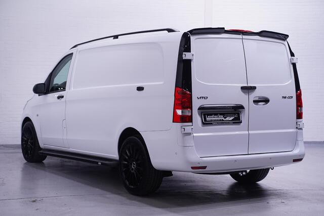 Mercedes-Benz VITO 116 CDI 163 pk Extra Lang Black&White Edition 19" LMV, Treeplanken, Spoilers V+A, Apple Carplay, 3-Zits