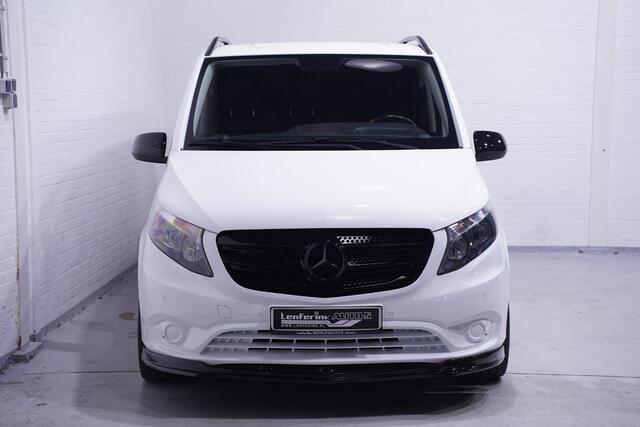 Mercedes-Benz VITO 116 CDI 163 pk Extra Lang Black&White Edition 19" LMV, Treeplanken, Spoilers V+A, Apple Carplay, 3-Zits