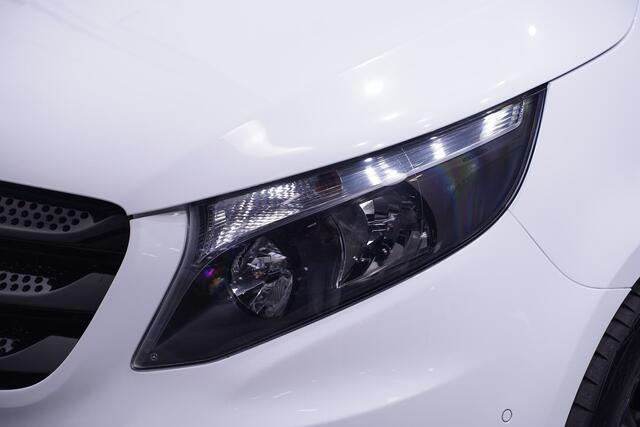 Mercedes-Benz VITO 116 CDI 163 pk Extra Lang Black&White Edition 19" LMV, Treeplanken, Spoilers V+A, Apple Carplay, 3-Zits