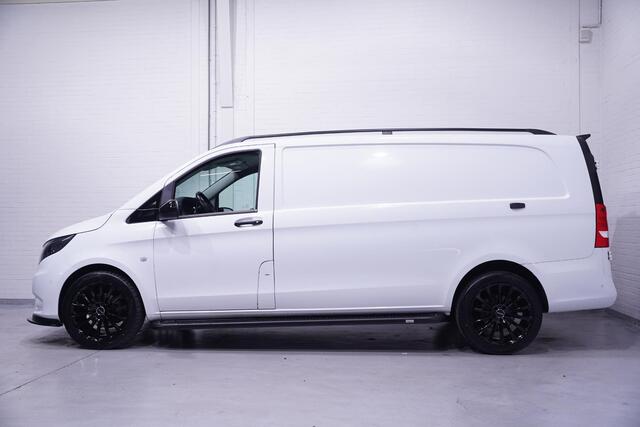 Mercedes-Benz VITO 116 CDI 163 pk Extra Lang Black&White Edition 19" LMV, Treeplanken, Spoilers V+A, Apple Carplay, 3-Zits