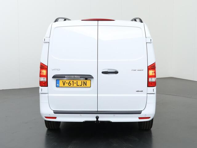 Mercedes-Benz VITO 119 CDI Aut. | 4X4 | Lang L2 | Select | LM Velgen | Parkeercamera | 3-zits | Lederen bekleding | Trekhaak | LED | Stoelverwarming | AWD | Certified |