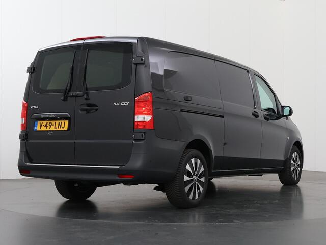 Mercedes-Benz VITO 114 CDI Aut. | XL L3 | Pro | Automaat | Cruise control | Distronic Plus | Tweezitsbank | Airco | Dodehoek Assistent | Laadruimte bekleding | Achterdeuren 270 | Trekhaak AHW 2500 kg | Certified