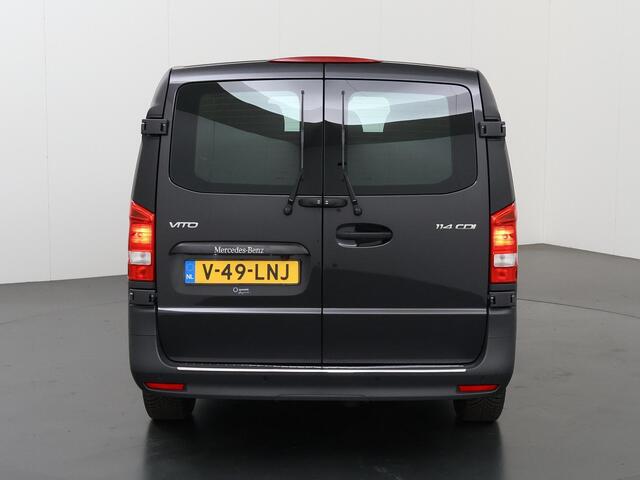 Mercedes-Benz VITO 114 CDI Aut. | XL L3 | Pro | Automaat | Cruise control | Distronic Plus | Tweezitsbank | Airco | Dodehoek Assistent | Laadruimte bekleding | Achterdeuren 270 | Trekhaak AHW 2500 kg | Certified