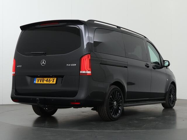 Mercedes-Benz VITO 114 CDI Aut. | Lang L2 | Dubbele Cabine | LM Velgen | Front spoiler | Achterspoiler | Sidesteps | Full led | Getinte ruiten | Trekhaak | Certified