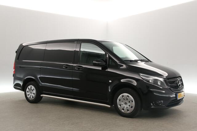 Mercedes-Benz VITO 114 CDI Lang Automaat Airco Camera Carplay Cruise Leder 3 Persoons Elektrpakket Sidebars