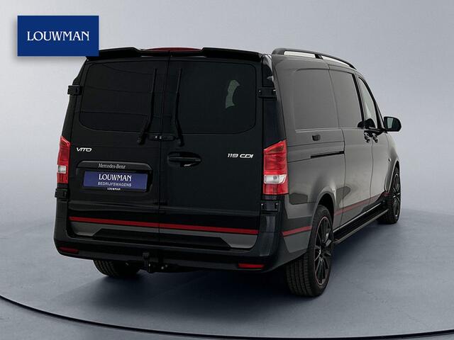 Mercedes-Benz VITO 119 CDI L3 *Edition* Black-Pack Leder/Alcantara bekleding 19"inch AMG Dubbele Schuifdeur Multibeam LED Trekhaak Achteruitrijcamera Betimmering