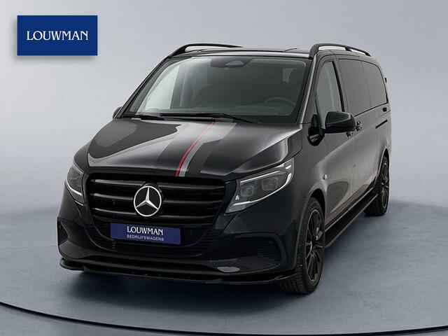 Mercedes-Benz VITO 119 CDI L3 DC *Edition* Leder/alcantara bekleding Dubbel cabine 19"inch AMG Black/Red-Pack Extra Lang Dubbele Schuifdeur Multibeam LED Trekhaak