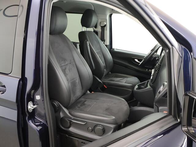 Mercedes-Benz VITO 114 CDI Aut. | L2 Lang | Lease-Edition | Cruise Control | Parkeercamera | Navigatiesysteem | Dubbele Cabine | Schuifdeur L+R | Leer/Alcantara | LM Velgen | Certified