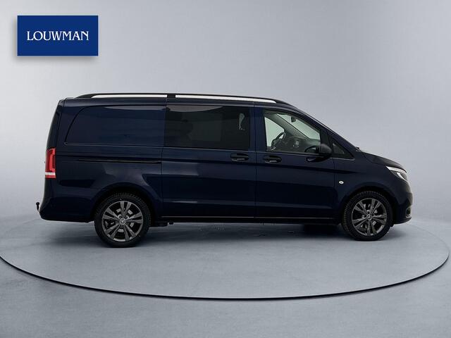Mercedes-Benz VITO 119 CDI Lang DC Leder Dubbele cabine Led Standkachel Klasse 3 alarm Nieuwe motor Lane assist Trekhaak 2500KG