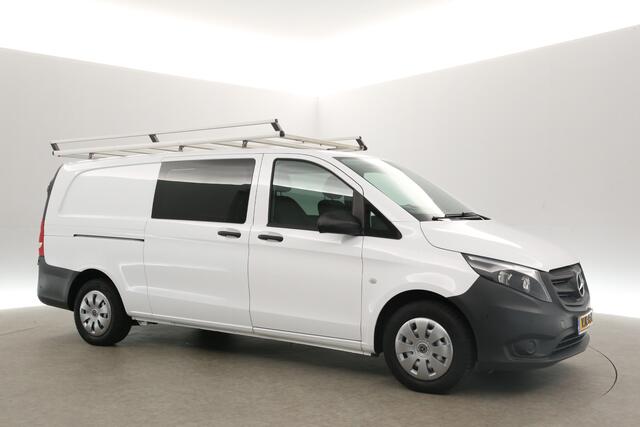 Mercedes-Benz VITO 116 CDI Extra Lang 164PK Dubbele Cabine 5 Persoons Airco Camera Carplay Cruise Navi PDC Imperiaal Trekhaak