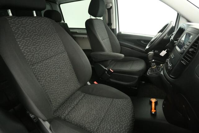 Mercedes-Benz VITO 116 CDI Extra Lang 164PK Dubbele Cabine 5 Persoons Airco Camera Carplay Cruise Navi PDC Imperiaal Trekhaak