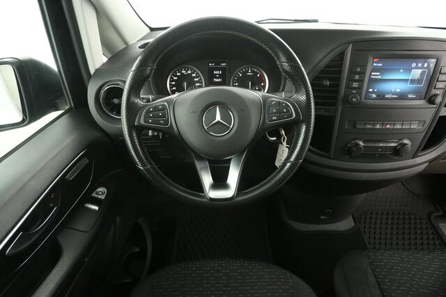 Mercedes-Benz VITO 114 CDI Lang Automaat Airco Cruise Camera Carplay Navigatie 3 Pers LED 18''LMV Stoelverw.