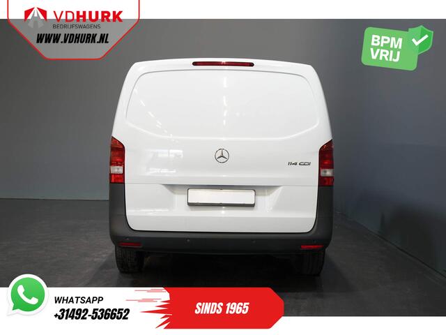 Mercedes-Benz VITO 114 CDI Aut. L3 XL RWD BPM VRIJ! Cruise/ PDC/ Airco/ Sidebars