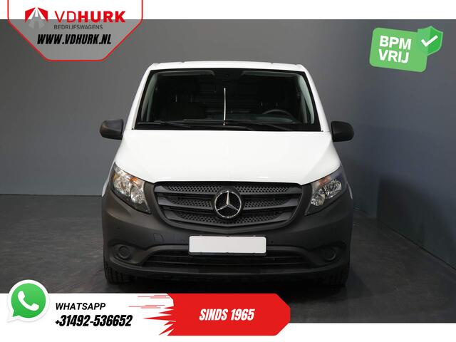 Mercedes-Benz VITO 114 CDI Aut. L3 XL RWD BPM VRIJ! Cruise/ PDC/ Airco/ Sidebars