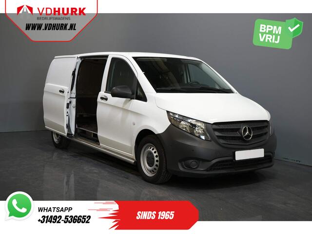 Mercedes-Benz VITO 114 CDI Aut. L3 XL RWD BPM VRIJ! Cruise/ PDC/ Airco/ Sidebars