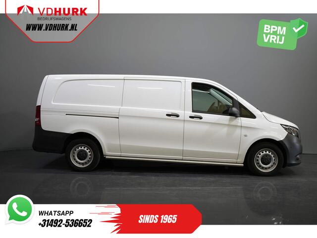Mercedes-Benz VITO 114 CDI Aut. L3 XL RWD BPM VRIJ! Cruise/ PDC/ Airco/ Sidebars