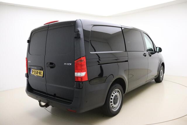 Mercedes-Benz VITO 111 CDI Lang 114 PK | Handgeschakeld | Trekhaak | 2-Zits | Betimmering | Camera | Cruise Control | Airco | Navigatie | Bluetooth | 1e eigenaar