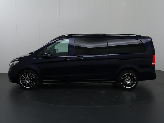 Mercedes-Benz VITO 124 CDI Aut. | XL L3 | Dubbele Cabine | 234 PK | Stoelverwarming | Parkeerpakket met Camera | Climate Control | LM Velgen LED Verlichting | Alarm Klasse 3| Schuifdeur L+R | Trekhaak 2500kg | Certified