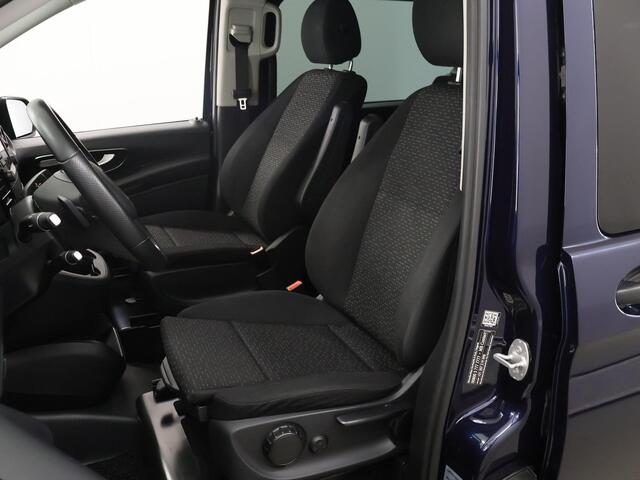 Mercedes-Benz VITO 124 CDI Aut. | XL L3 | Dubbele Cabine | 234 PK | Stoelverwarming | Parkeerpakket met Camera | Climate Control | LM Velgen LED Verlichting | Alarm Klasse 3| Schuifdeur L+R | Trekhaak 2500kg | Certified