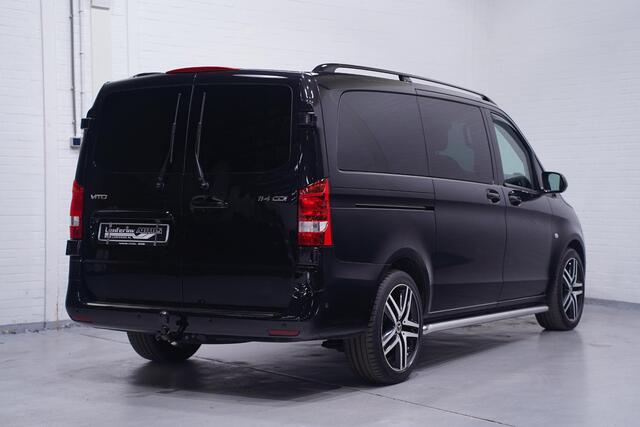 Mercedes-Benz VITO 114 CDI 136 pk Dubbel Cabine L2 Aut. 2x Schuifdeur LED Koplampen, Navi, Camera, 19" LMV, NAP, 5-Zits