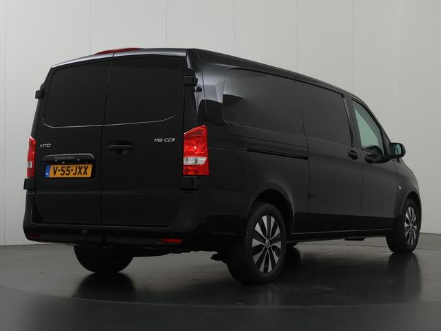 Mercedes-Benz VITO 116 CDI | Aut. | XL L3 | Pro | Automaat | Parkeercamera | Distronic Plus | Trekhaak 2500Kg | Dubbele schuifdeuren | Comfortstoel en bijrijdersbank met Verwarming | Achterdeuren 180 Graden | Nieuw