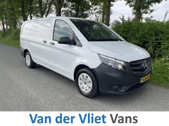 Mercedes-Benz VITO 116 CDI 164pk E6 Lang L2 BPM Vrij! Lease ¤352 p/m, Airco, Navi+Camera, PDC V+A, Onderhoudshistorie aanwezig