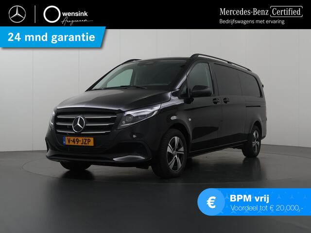 Mercedes-Benz VITO 116 CDI XL L3 Pro | Dubbele Schuifdeur | Trekhaak | Lederen bekleding | Achterdeuren | Schuifdeur L+R | Parkeercamera | Carplay | LM Velgen | Certified