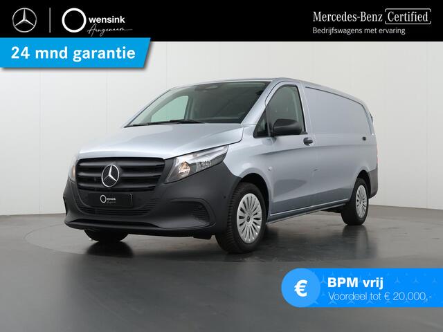 Mercedes-Benz VITO 116 CDI L2 PRO Automaat | 2500 KG TREKHAAK AHW | STOELVERWARMING | PARKEERCAMERA | DODEHOEKASSISTENT | SPOORASSISTENT | BIJRIJDERSBANK | METALLIC