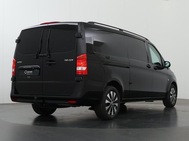 Mercedes-Benz VITO 119 CDI XL L3 PRO | AUT. | MULTI-BEAM LED | CAMERA | CARPLAY / ANDROID AUTO | ACHTERDEUREN | ALARM | DODEHOEKDETECTIE | TREKHAAK | SPOORASSISTENT | CHROOM INTERIEUR PAKKET | CERTIFIED