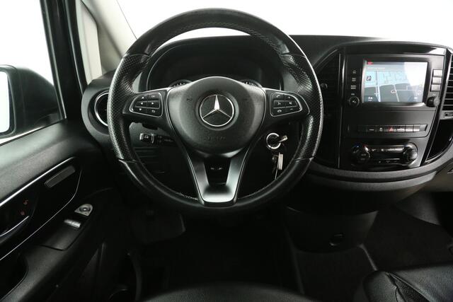 Mercedes-Benz VITO 119 CDI Extra Lang 191PK Automaat Airco Camera Carplay LED Trekhaak 2xSchuifdeur 18"LMV Navi Leder PDC 3 Persoons