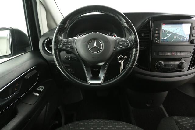 Mercedes-Benz VITO 114 CDI Lang Automaat Airco Cruise Carplay Camera Trekhaak 18"LMV Navigatie 3 Persoons