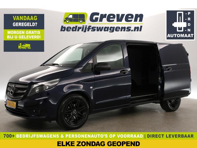 Mercedes-Benz VITO 114 CDI Lang Automaat Airco Camera Cruise Trekhaak 18"LMV Navigatie 2xSchuifdeur 3 Persoons